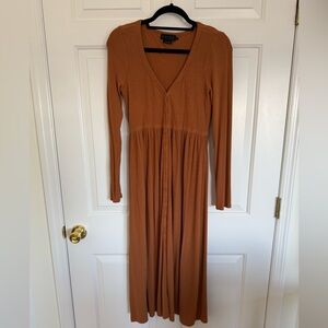 Hatch- The Softest Rib Nursing Dress